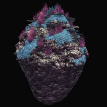 Large Coral Rock