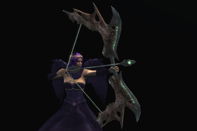 Weapon SkinRanged - BowDeathfang, the Wraith Eater